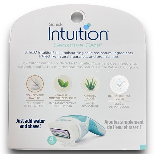 Schick - Intuition Advanced Aloe Moisture Razors - Women's Shaver 3 Refills - Picture 2 of 7