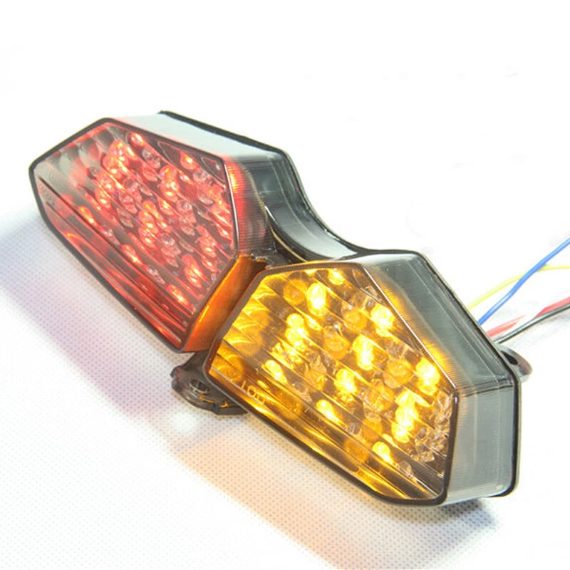 Дым Светодиодный задний тормоз Указатель поворота для Yamaha YZF R6 2003-2005 R6S 2006-2009 - Изображение 4 из 4