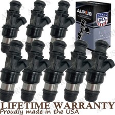 X8 Oem Aurus New Fuel Injectors For 2002-2006 Chevy Avalanche 2500 8.1l 12574927