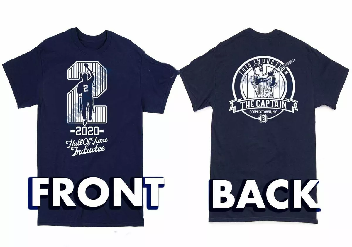 Jeter hall of fame shirt sales