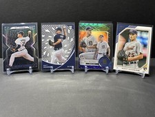 2022 Matt Manning Rookie Obsidian Silver, Clear Vision Acetate, Gold Label Black