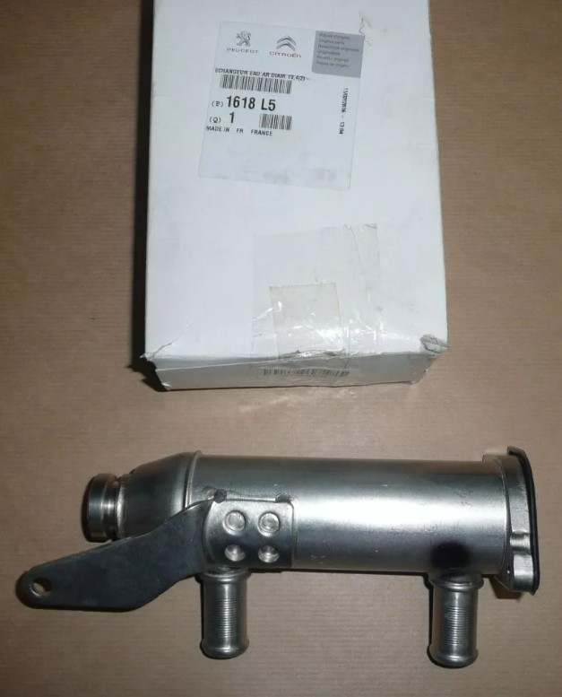 Refroidisseur EGR 1618.L5 résout fuite liquide refroidissement Citroën C6 C5 III