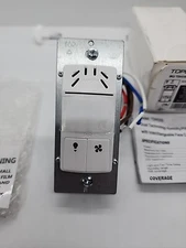 New TOPGREENER Dual Tech Humidity Sensor Switch Infrared PIR Motion Air Moisture