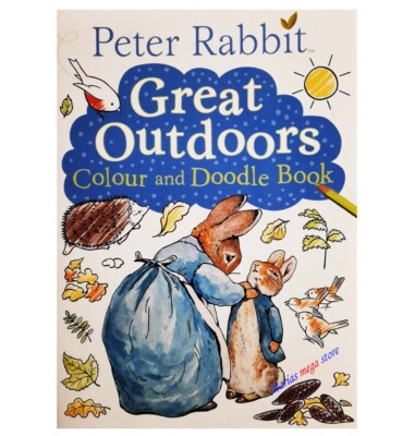 KINDER PETER HASE GREAT OUTDOOR - FARB- UND KRITZELBUCH - FÜR MÄDCHEN - JUNGEN