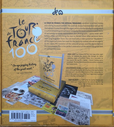 The Official Treasures of the Tour de France by Serge Laget: Box of items - Picture 7 of 7