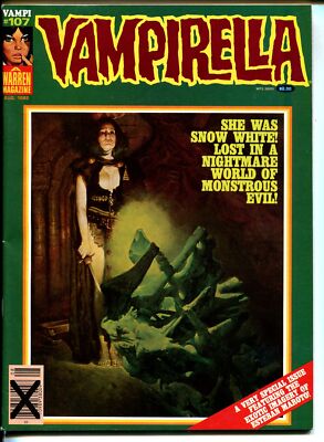 少年漫画 Vampirella #107 August 1982, Warren Vampirella #107 1982-Warren-horror cover-rare late issue-VF | eBay