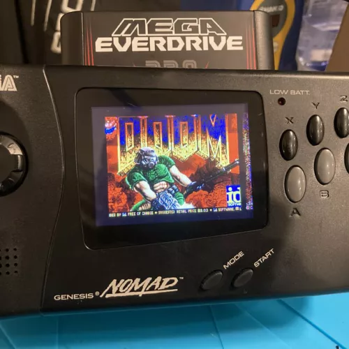 SEGA NOMAD NEW IPS LCD install only with new capacitors and more!