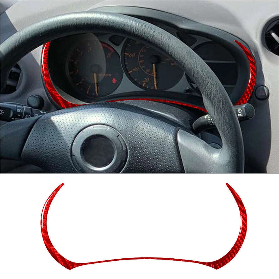 Полный комплект отделки салона из красного углеродного волокна 18 шт. для Toyota Celica 2000-2005 - Изображение 2 из 4