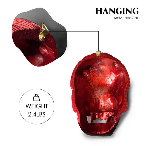 9" PS Demon Face Sai Holder For Collectors, Display, Home Décor-Sai Not Included - Picture 9 of 28