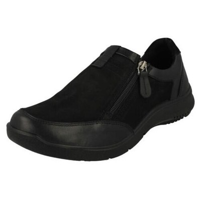Ladies Padders Win Dual Fitting Wedge Heeled Shoes