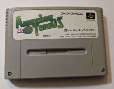 David Crane's Amazing Tennis [Nintendo Super Famicom - SHVC-ZT]