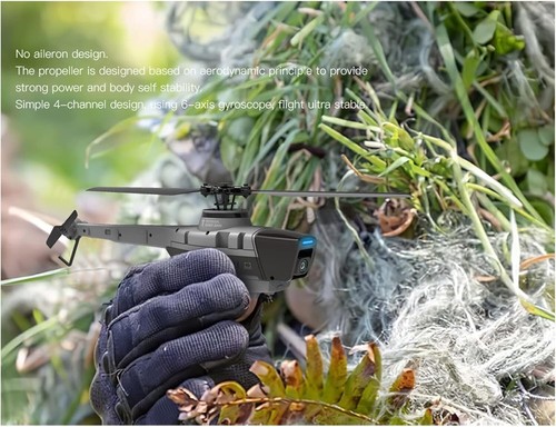 RC Hubschrauber C128 Drohne 4-Kanal-2.4-GHz Quadrocopter 1080P-HD-Kamera Gyro - Bild 2 von 8