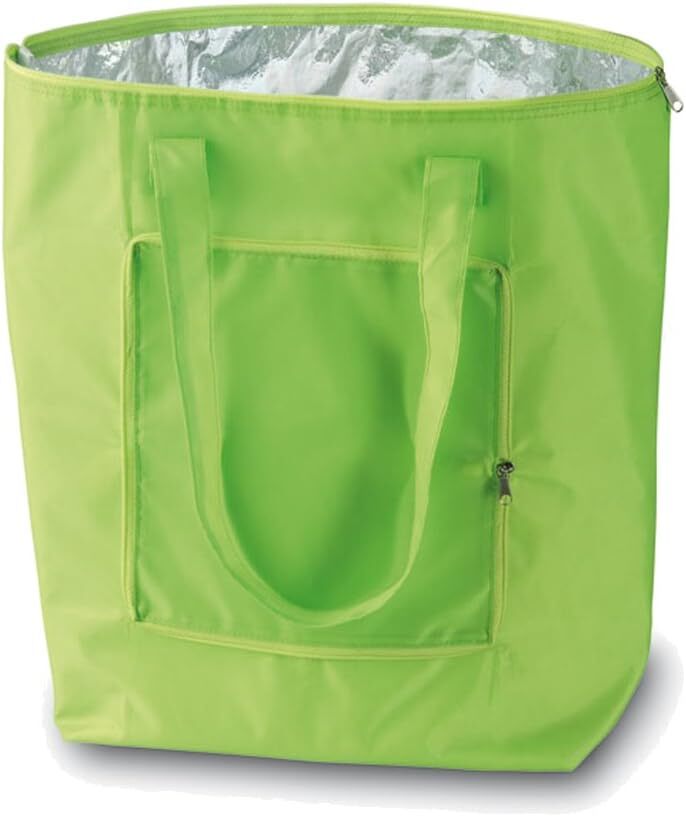 Складная сумка-холодильник eBuyGB, полиэстер, Зеленый