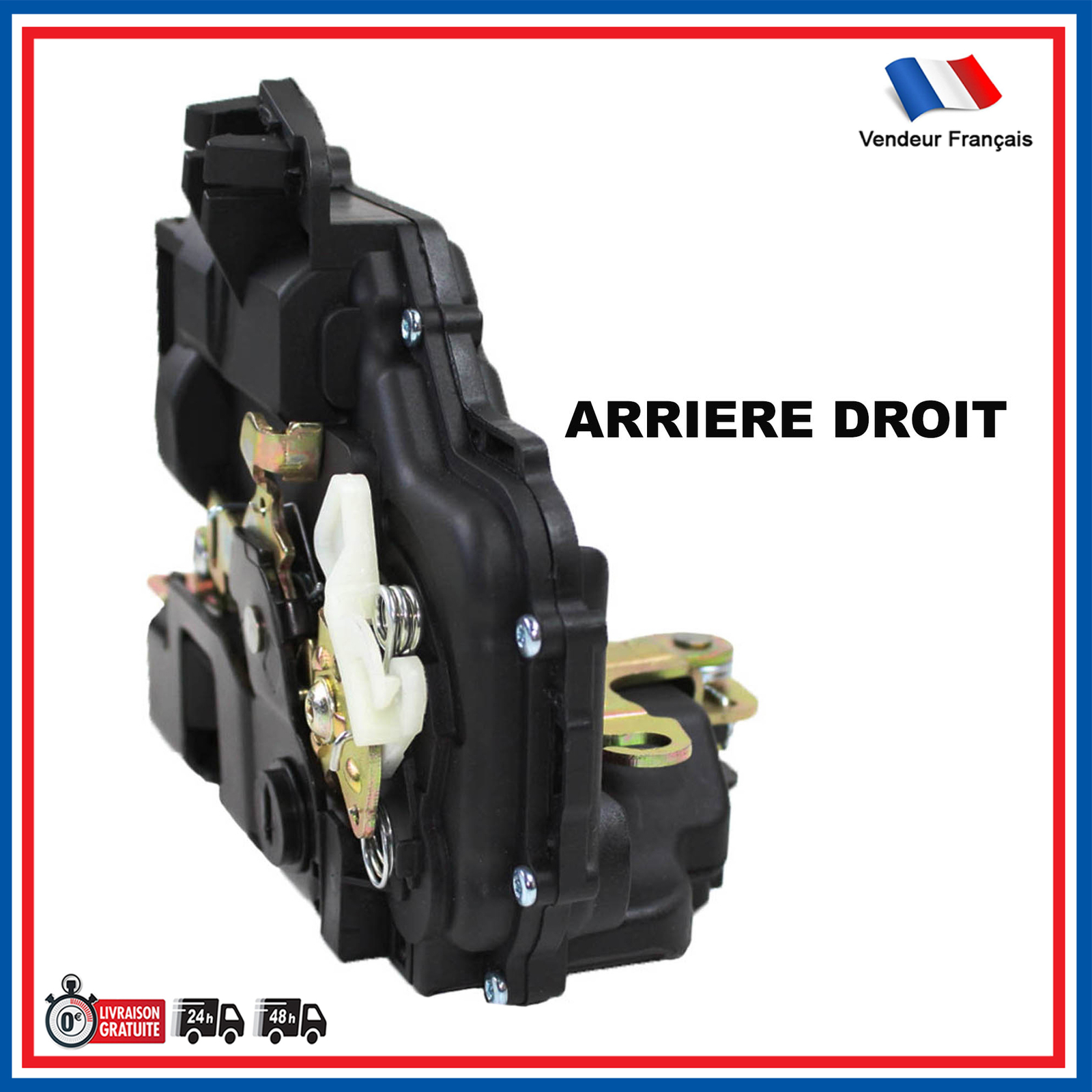 Moteur centralisation de porte bloquée arrière droite 3B4839016 mécanisme de rechange