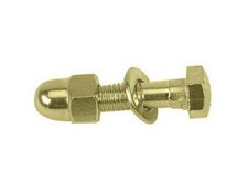 Bike Seatpost Binder Bolt  Nut Hex Head Gold. Bike parts,Bicycle parts.