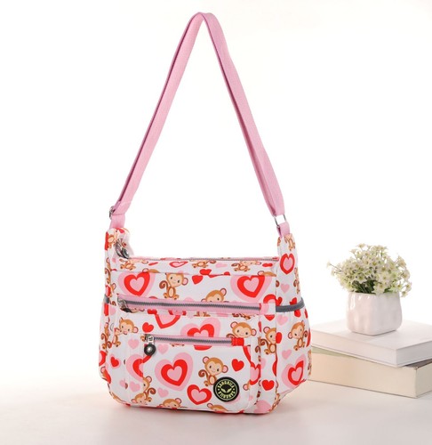 Season Design Crinkle Nylon S-Medium Messenger Cross Body Shoulder Woman Bag UK - Picture 96 of 103