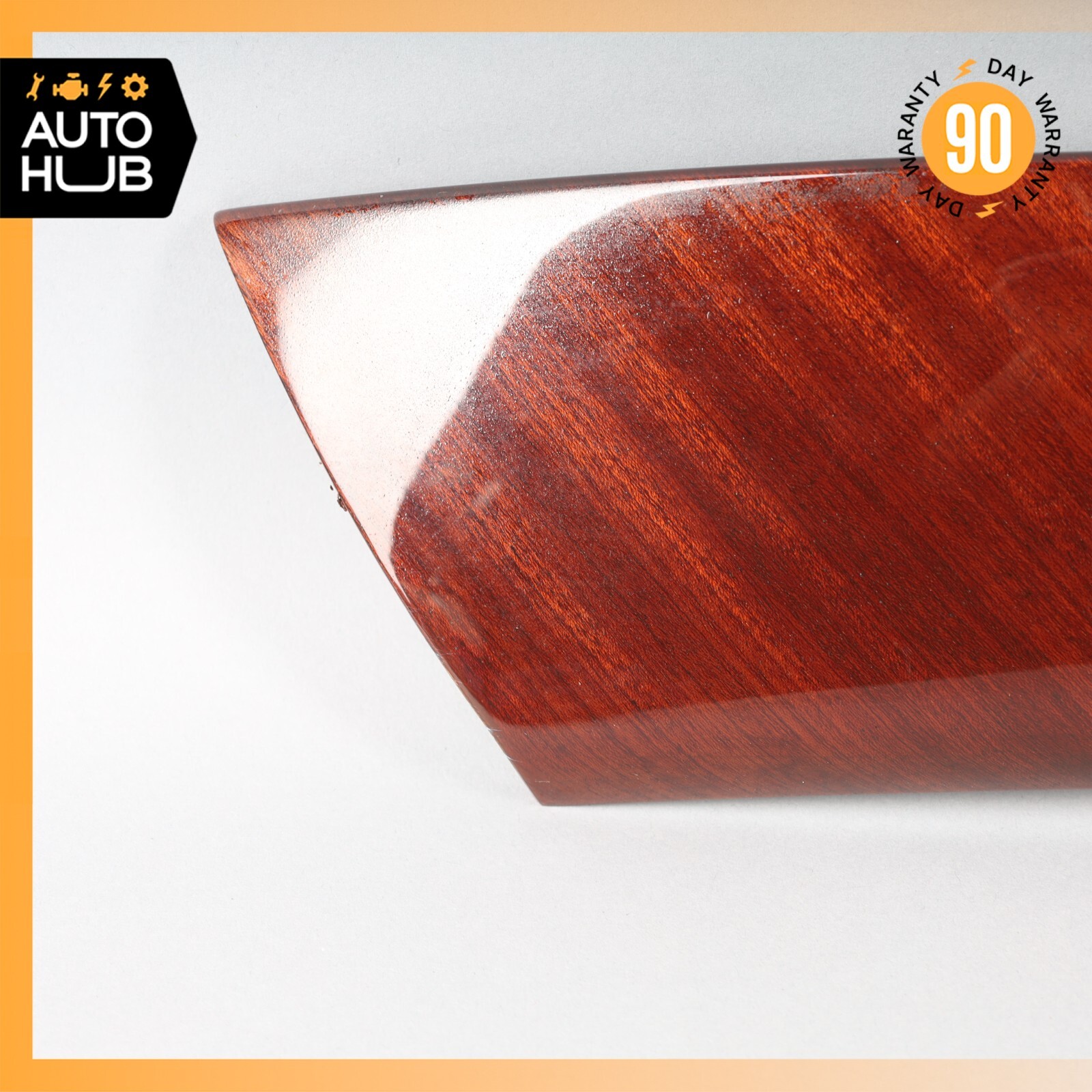 03-13 Maserati Quattroporte M139 Rear Right Side Door Panel Trim Panel Wood OEM