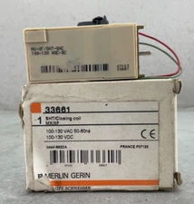 NEW MERLIN GERIN 33661 SHUNT CLOSING COIL 100-130VAC/DC
