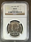 1967 KENNEDY SMS Half Dollar * NGC MS66 * UNCIRCULATED * Brown Label *
