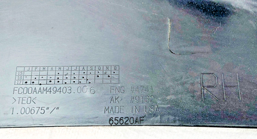 2015-2023 Ram 1500 Mopar Bumper Close Out Kit 68271570AA Genuine Factory OEM - Picture 4 of 9