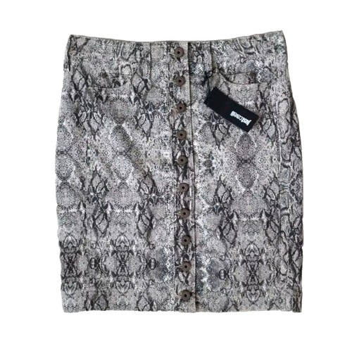 Just Cavalli Roberto Cavalli Asian Inspired Printed Denim Midi