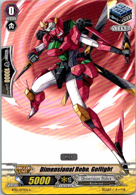 Dimensional Robo, Golflight BT13/077EN C Cardfight! Vanguard