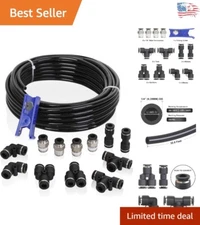 Complete 14-Piece Polyurethane Air Line Kit for Efficient Compressed Air Systems