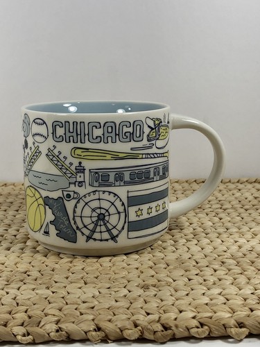 Starbucks CHICAGO Been There Series Collection MUG Cup 2019 - Blue Inside - Picture 1 of 6