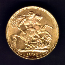 Australia. 1899 Sydney - Sovereign.. Old Head.. Full Lustre - aU/UNC