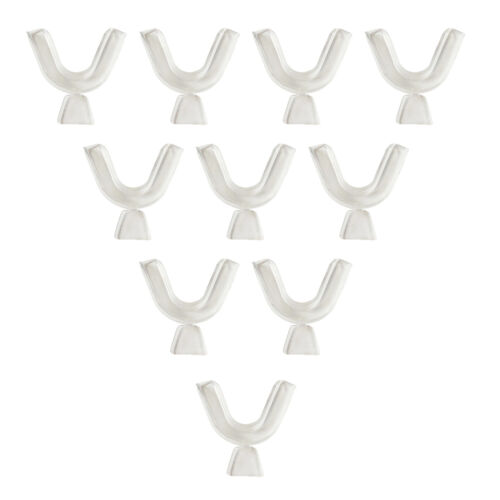 10Pcs Cold Light Whitening Tray Orthodontic Braces Bracket Straightener Holder A - Picture 1 of 14