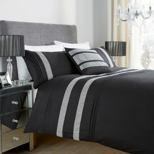 New Fancy Polycotton Duvet Cover Set with Pillow Cases Bedding All Sizes - Picture 14 of 15
