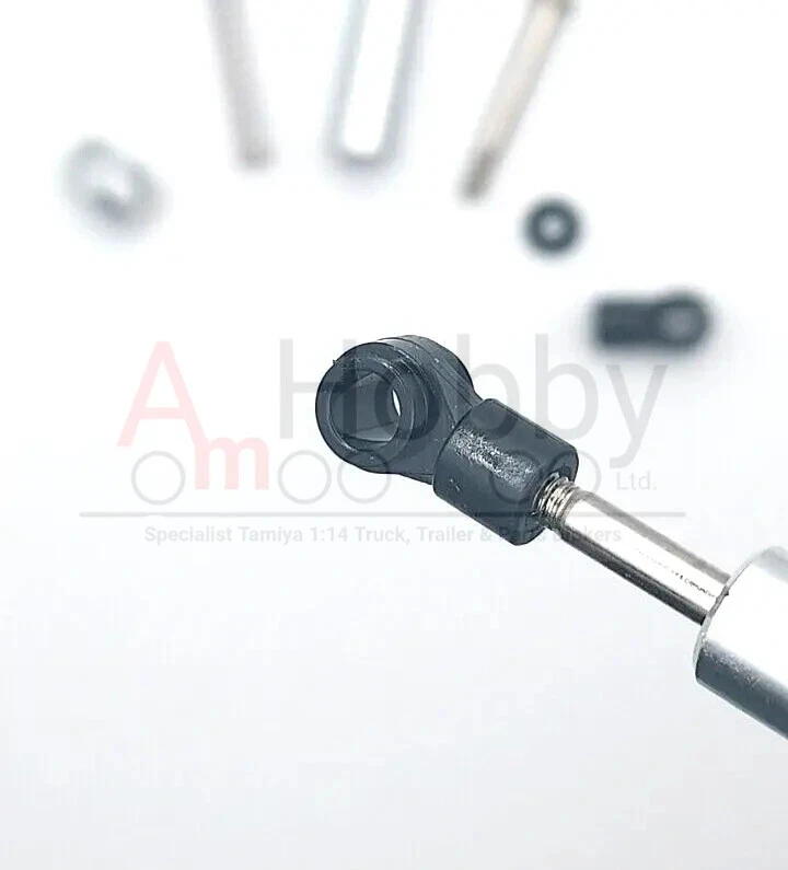 Tamiya Truck Trailer 1/14 , Pair of Tamiya Dampers (Silver/Spring/O-ring) - Image 3 of 4