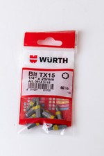 Würth Embout 0.6cm, Pointes Torx 15 Tx 15 Intérieur Torx -10 Pièces 06143115