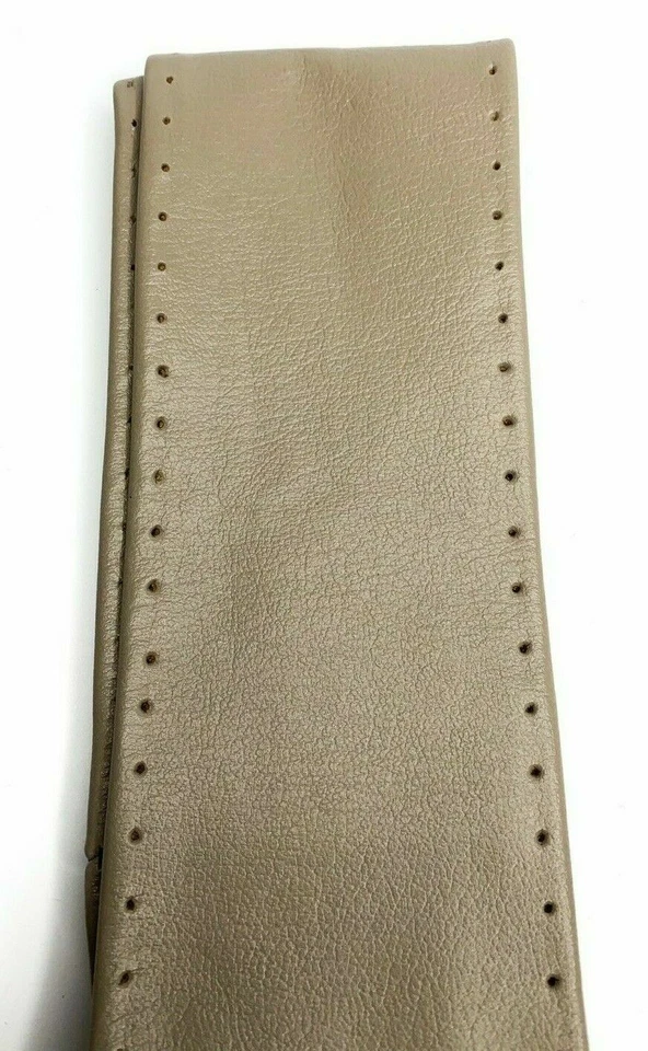 Sand 15 3/4 x 3 7/8 Leather Steering Wheel Cover For Ford & Lincoln  - Image 2 of 4