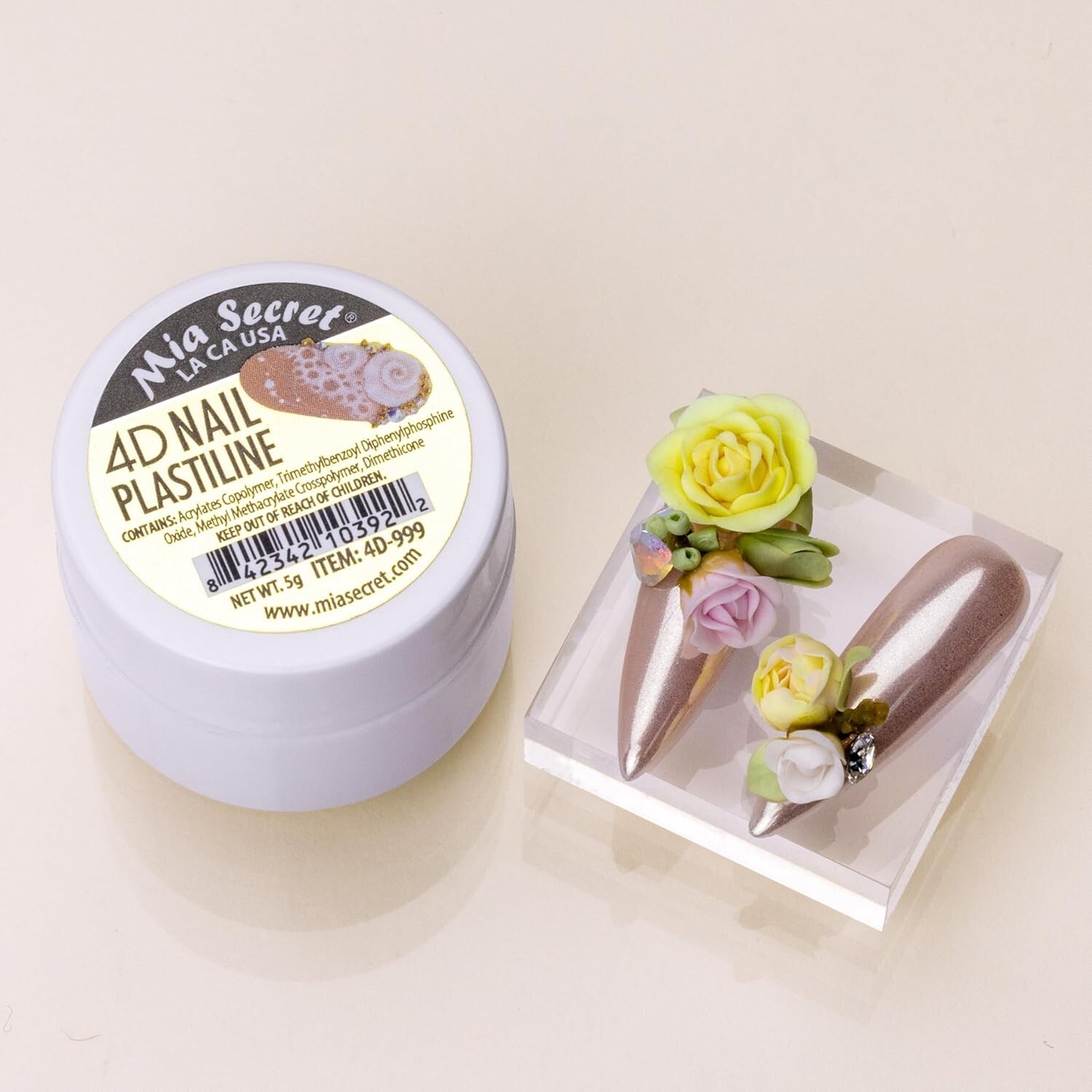 Mia Secret 4D Nail Plastiline for Nail Art & Textures 5g