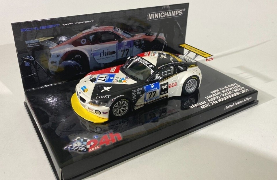 BMW Z4-M Coupé 24h Nürburgring 2009 1:43 Dörr Motorsport (Neu und
