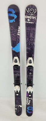 Salomon Fish 110cm Skis w/ Salomon T5 Bindings | eBay