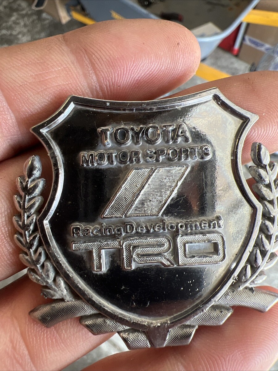Vintage TRD Toyota Racing Development Badge | eBay