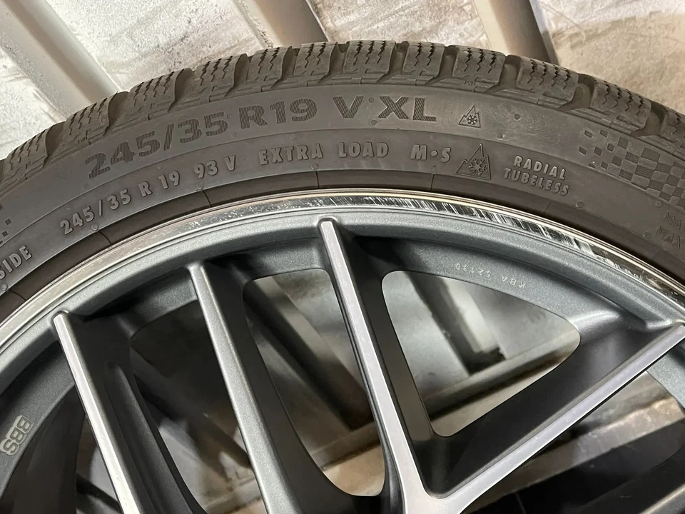 19 Zoll BBS Mercedes C Klasse W205 C205 Winterkompletträder 7 mm.TOP - Bild 3 von 4