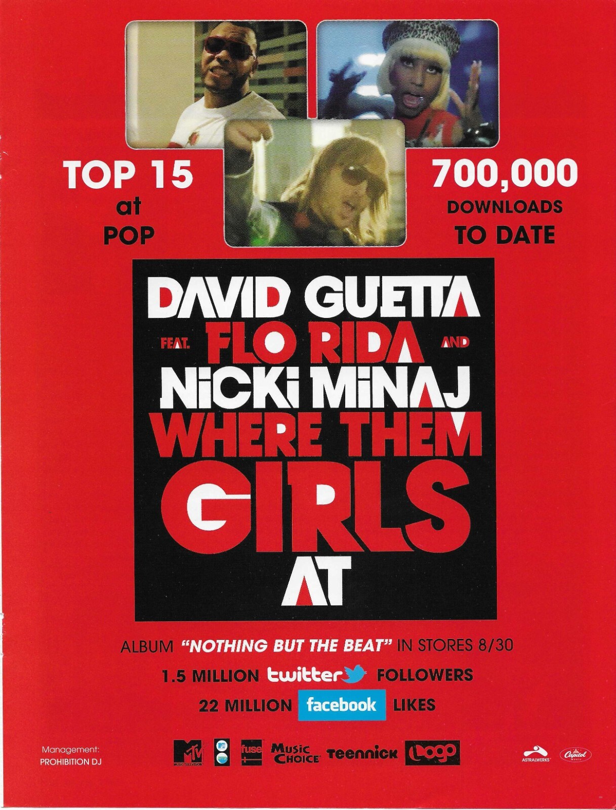 Where Them Girls At Promo Poster