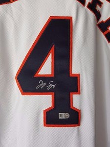 george springer autographed jersey