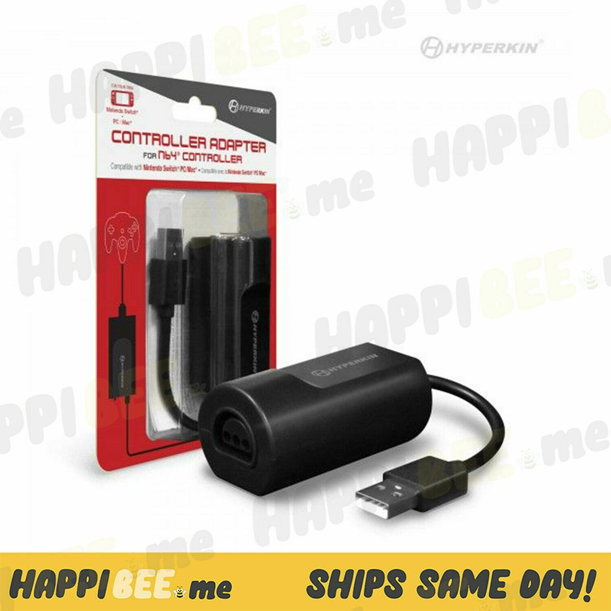 HYPERKIN Controller Adapter Nintendo Switch N64🍯PC Console Video