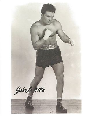 JAKE LAMOTTA 8X10 PHOTO BOXING PICTURE | eBay