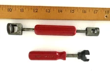 2 Vintage Brake Spring Retainer Tools~~Matco BC1314 & Old Forge 1044