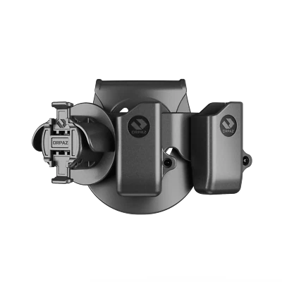 Orpaz Handcuff Holster, 2X Mag. Pouch Combo w/ X3 Adapter
