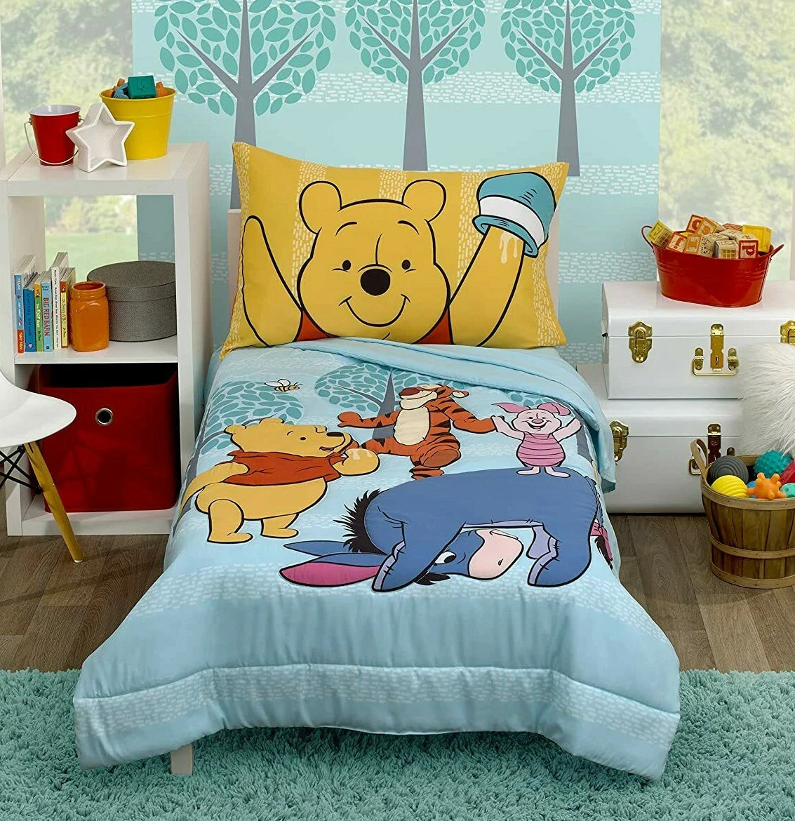 Keeeper Winnie De Poeh Wit 45L Opbergbox | bol