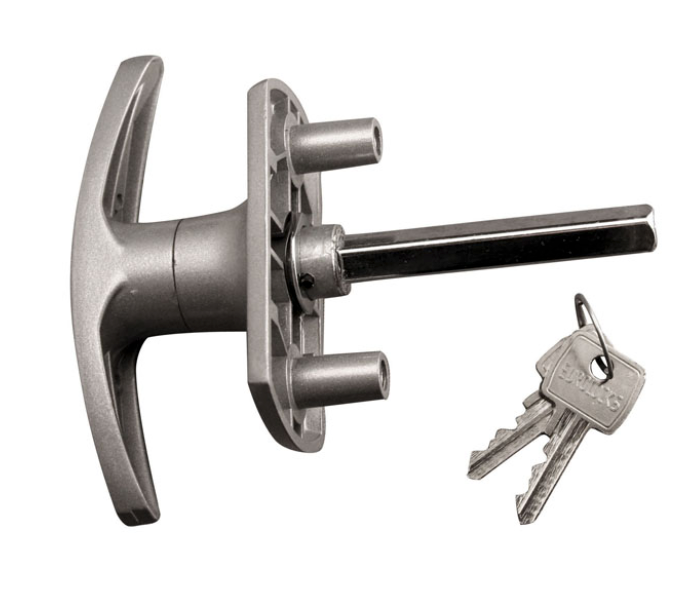 Henderson GARAGE DOOR Lock Handle T Bar Locking Handle MERLIN DORIC
