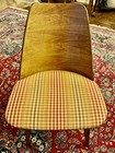 Vintage Mid Century Modern Mod MCM Bentwood Backrest Chair Medium Wood Tone