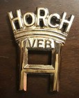 Horch Sachsenring VEB Oldtimer Emblem vom Audi Werk Zwickau / NEU / - 24K GOLD