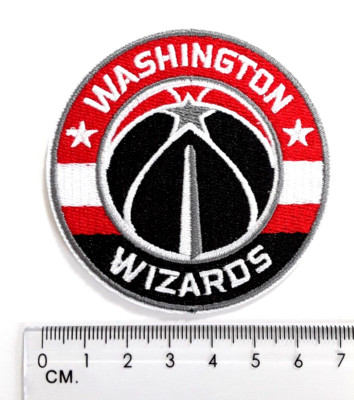 Washington Wizards NBA Basketball Team Logo bestickt zum Aufbügeln  Aufnäher